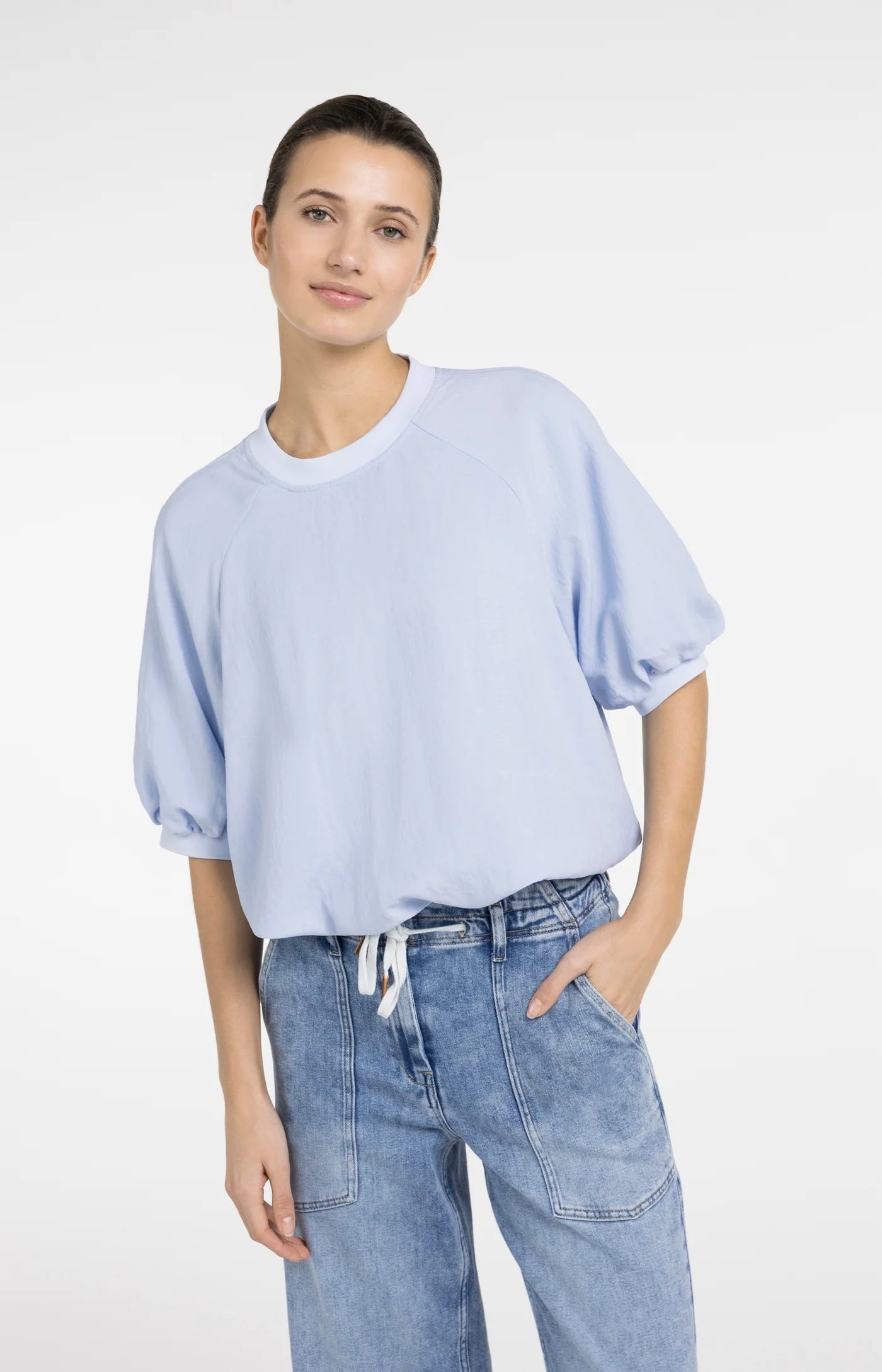 YAYA Woven Balloon T-shirt