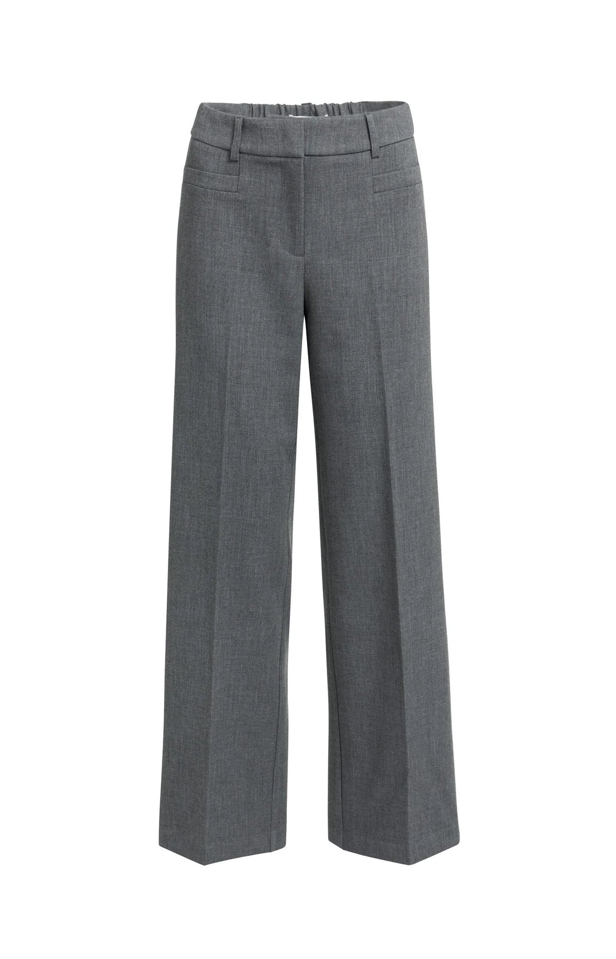 YAYA Straight Leg Trouser with Seam Detail