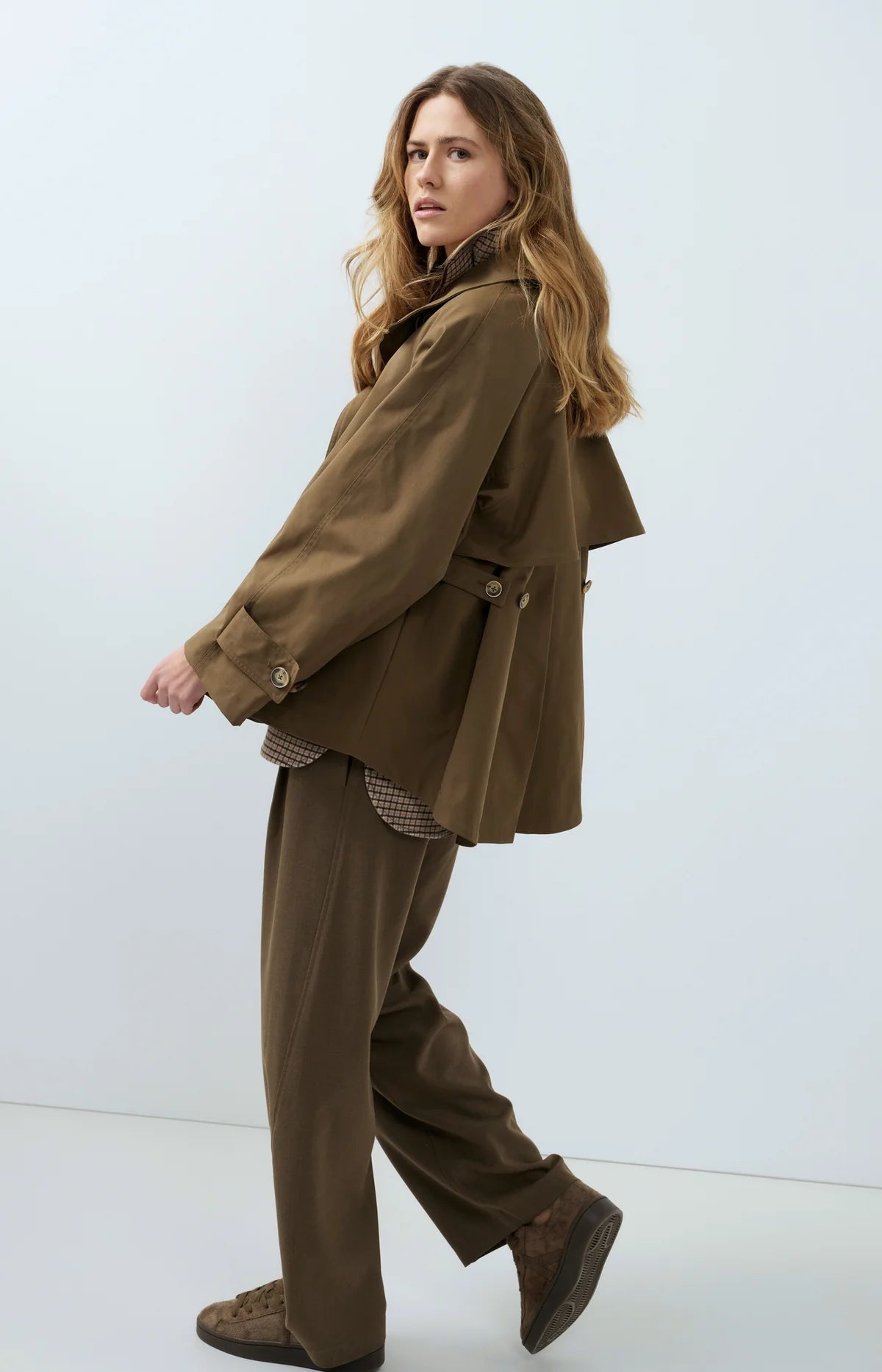 YAYA Woven Straight Leg Trouser