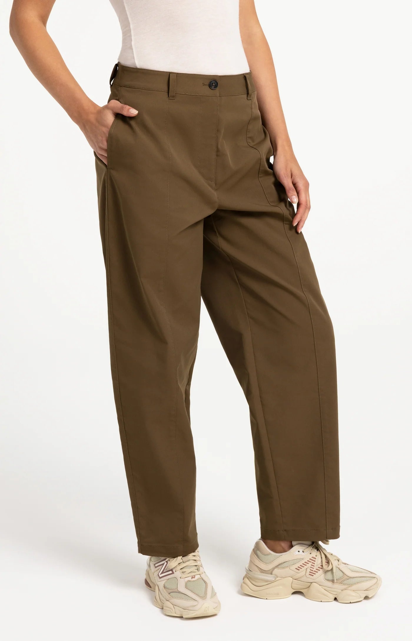 YAYA Woven Straight Leg Trouser
