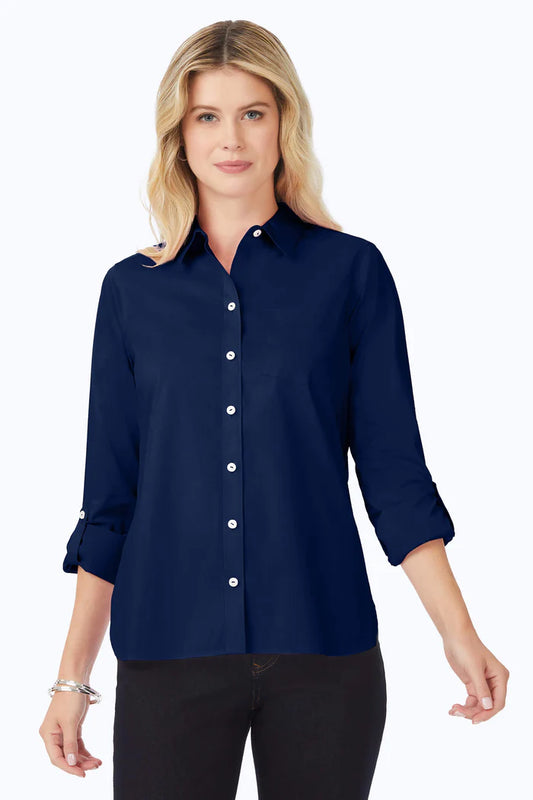 Foxcroft Cole Relaxed Fit Shirt