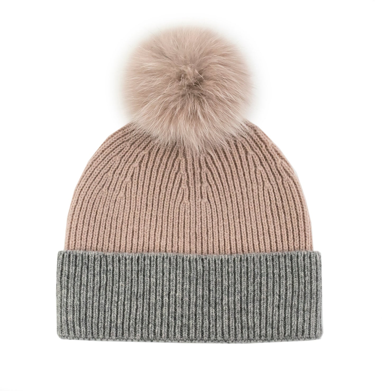 Mitchie's Two Tone Knit Hat