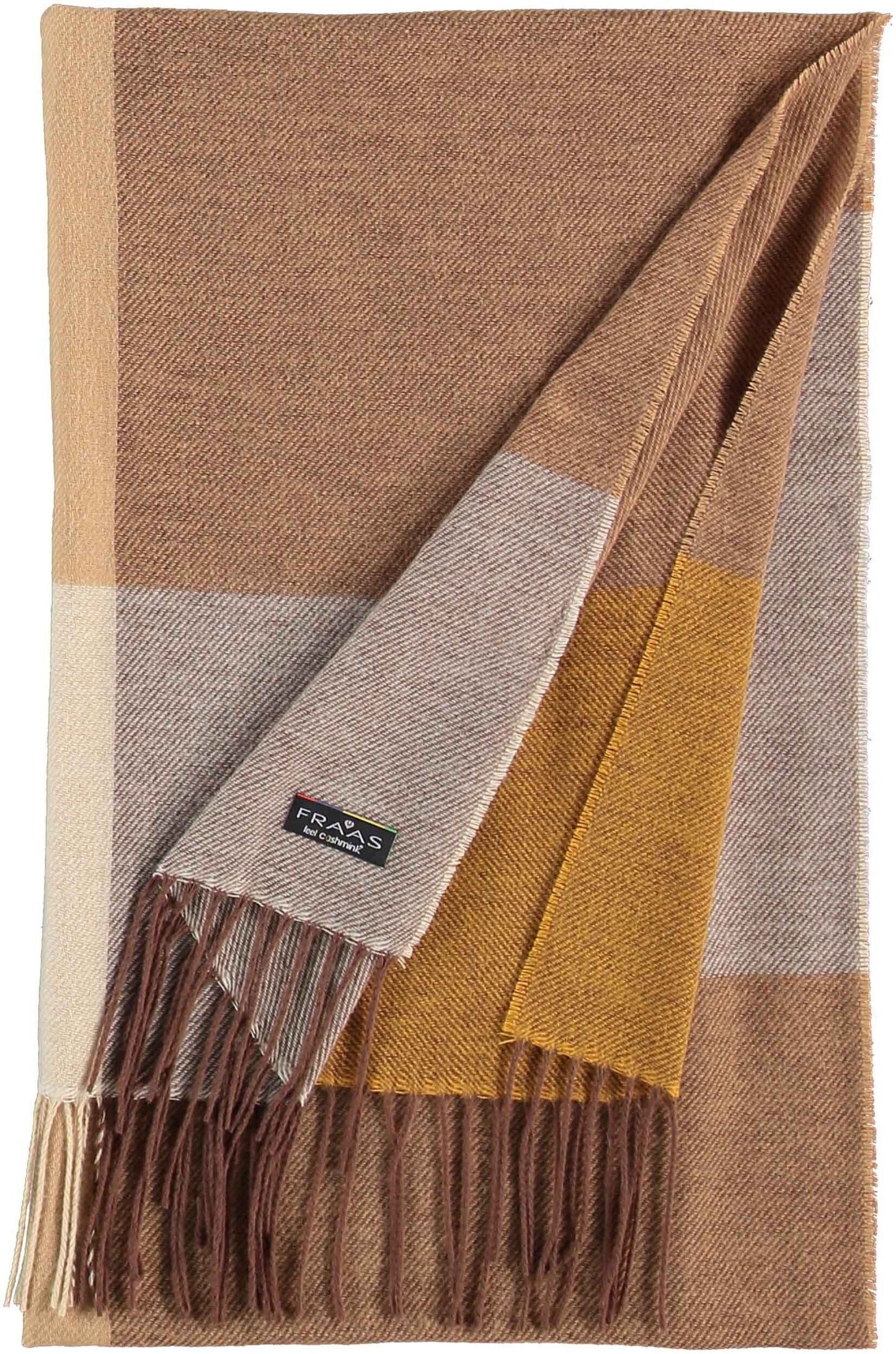 FRAAS Sustainability Edition Box Check Oversized Scarf