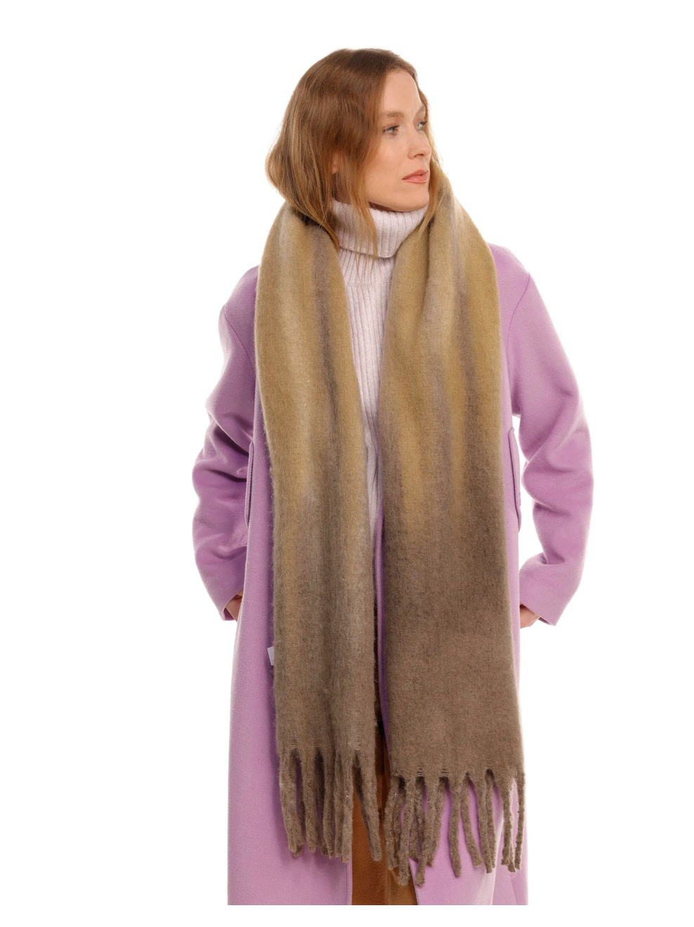 Fraas Ombre Boucle Scarf