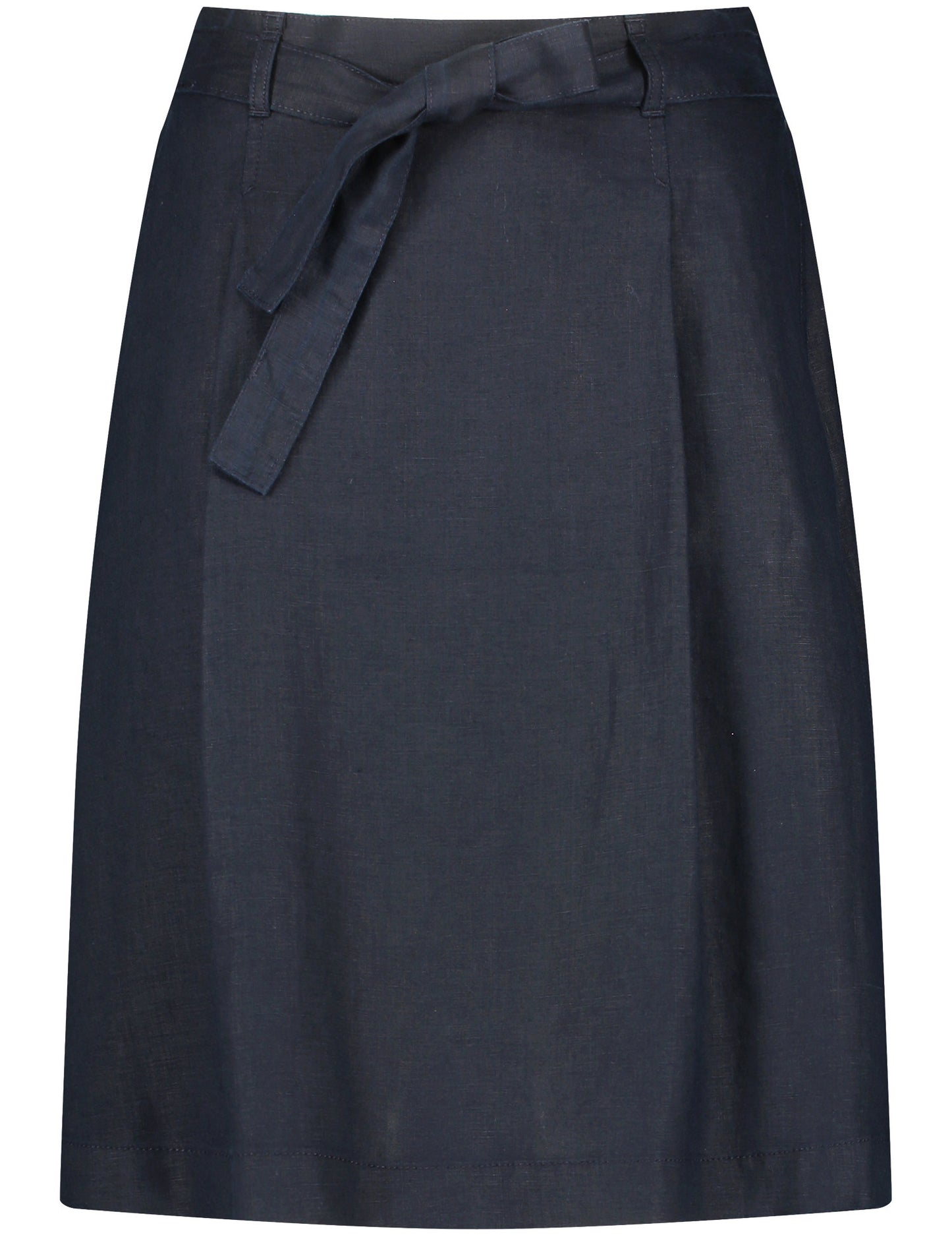 Gerry Weber A-Line Linen Skirt with Belt