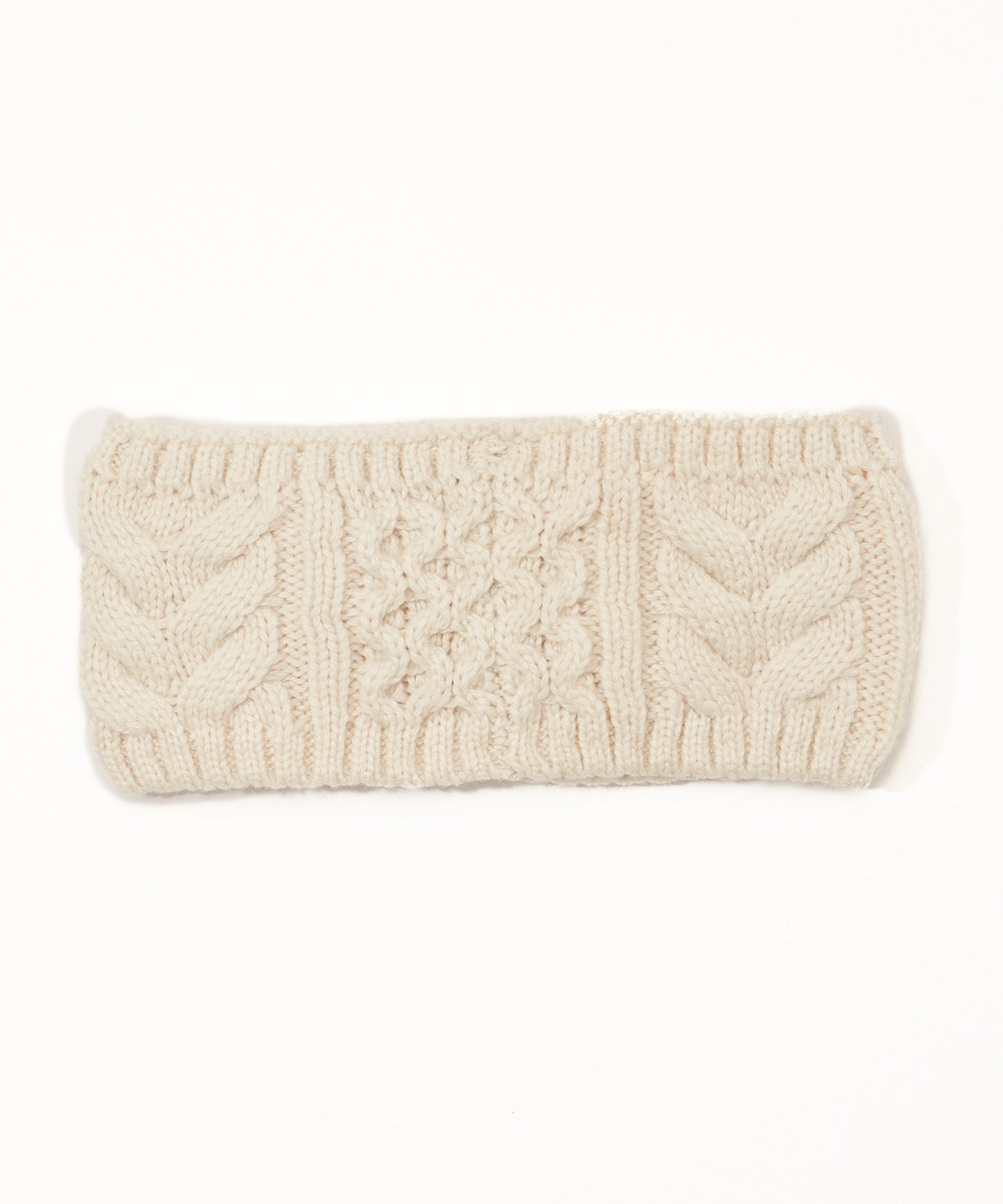 Echo Recycled Cable Knit Headband